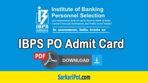 IBPS PO admit card 2020 Download