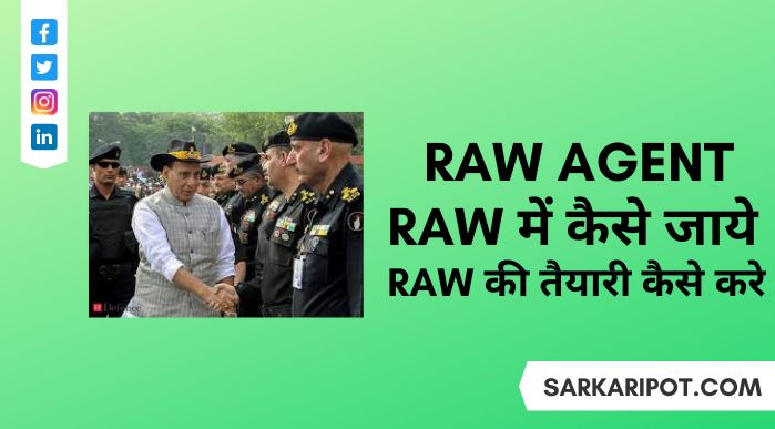 RAW Kaise Join Kare और RAW Me Kaise Jaye